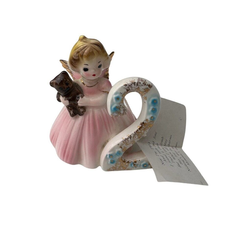 Vintage Josef Originals Birthday Doll Angel Figure 2 Year Old